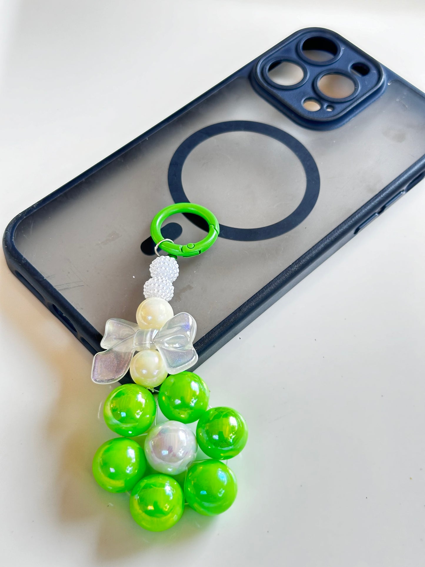Flower Bow Phone Charm
