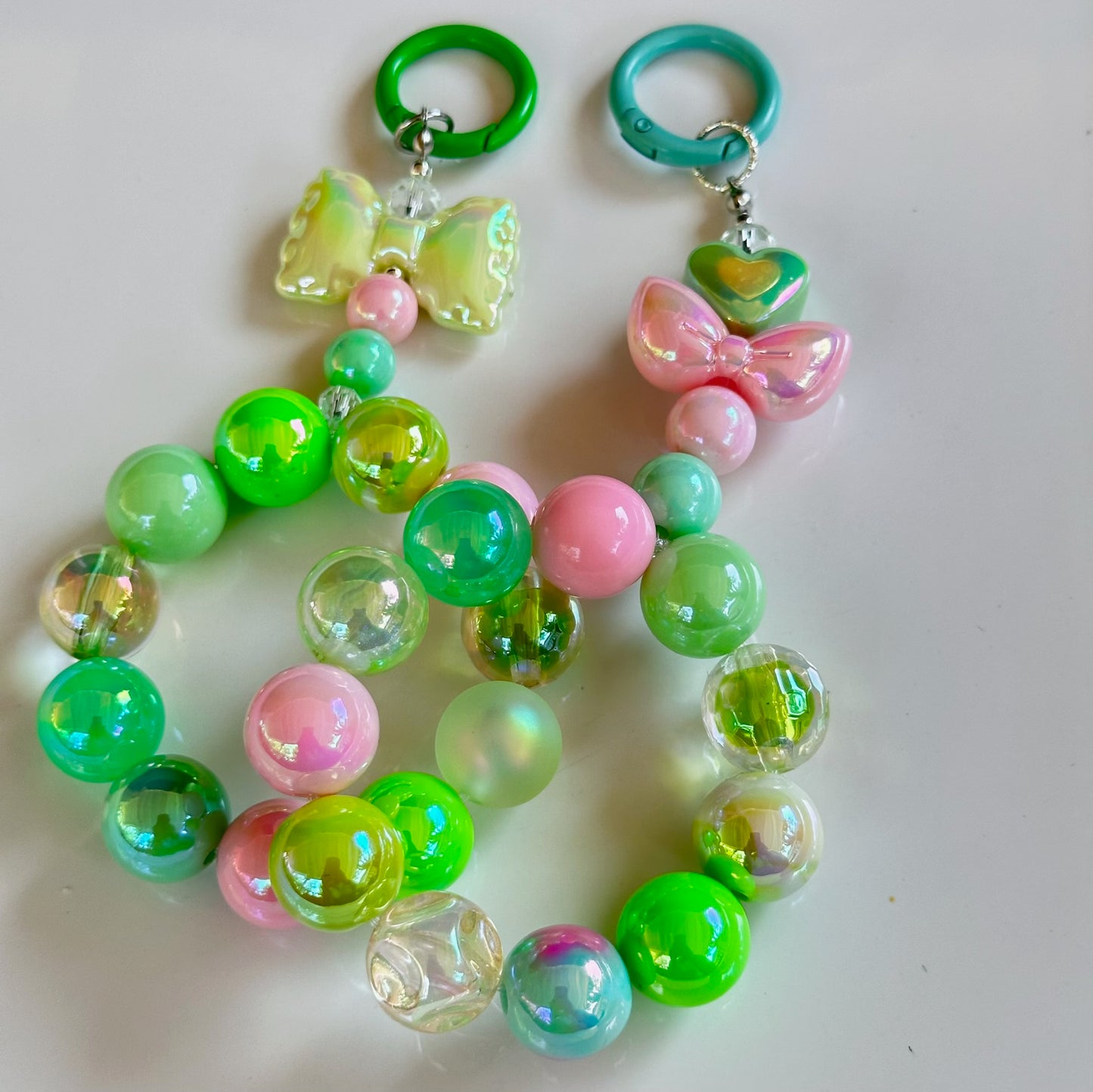 Leafy Heart Phone Charm