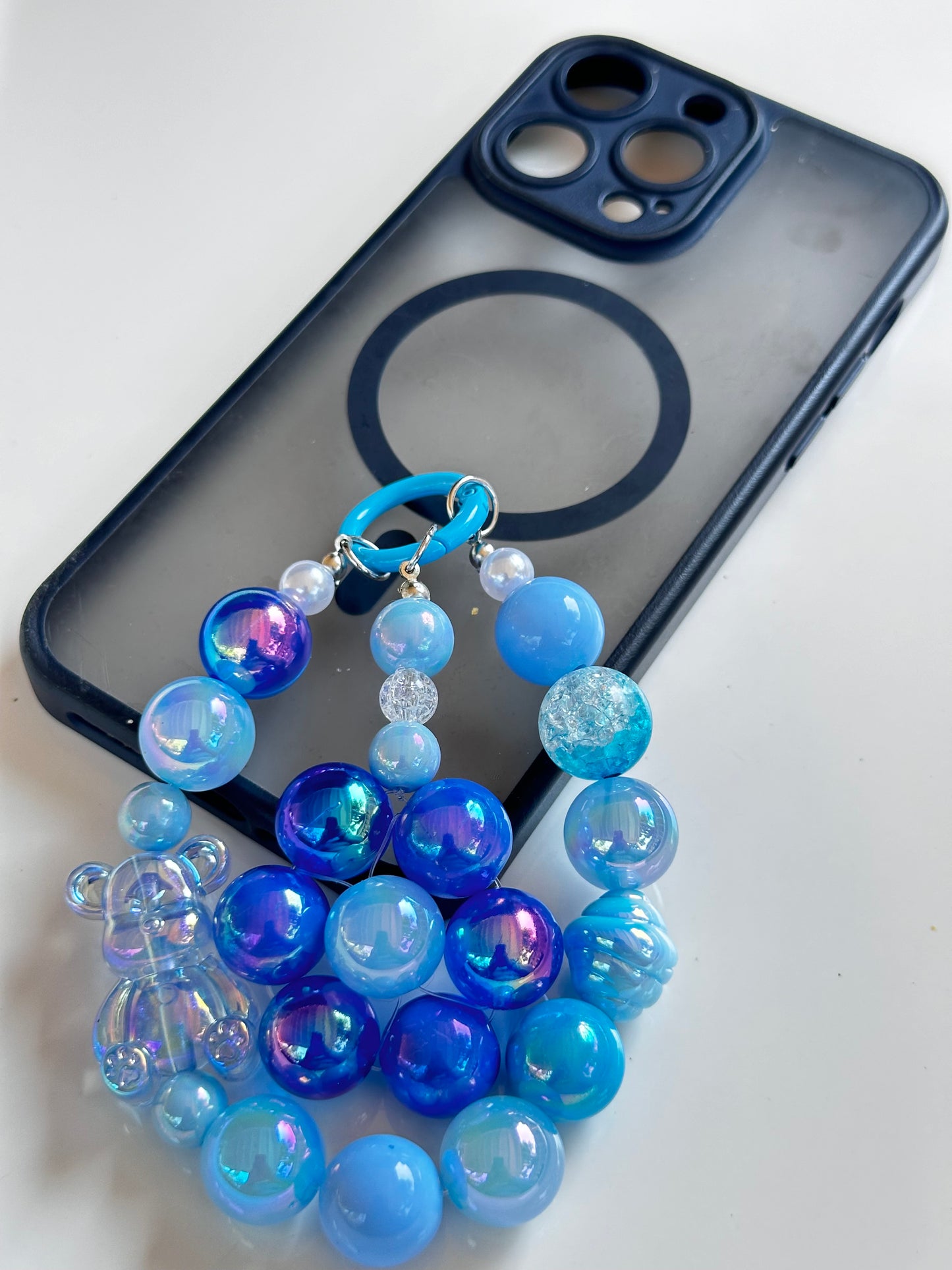 Cute Teddy Phone Charm