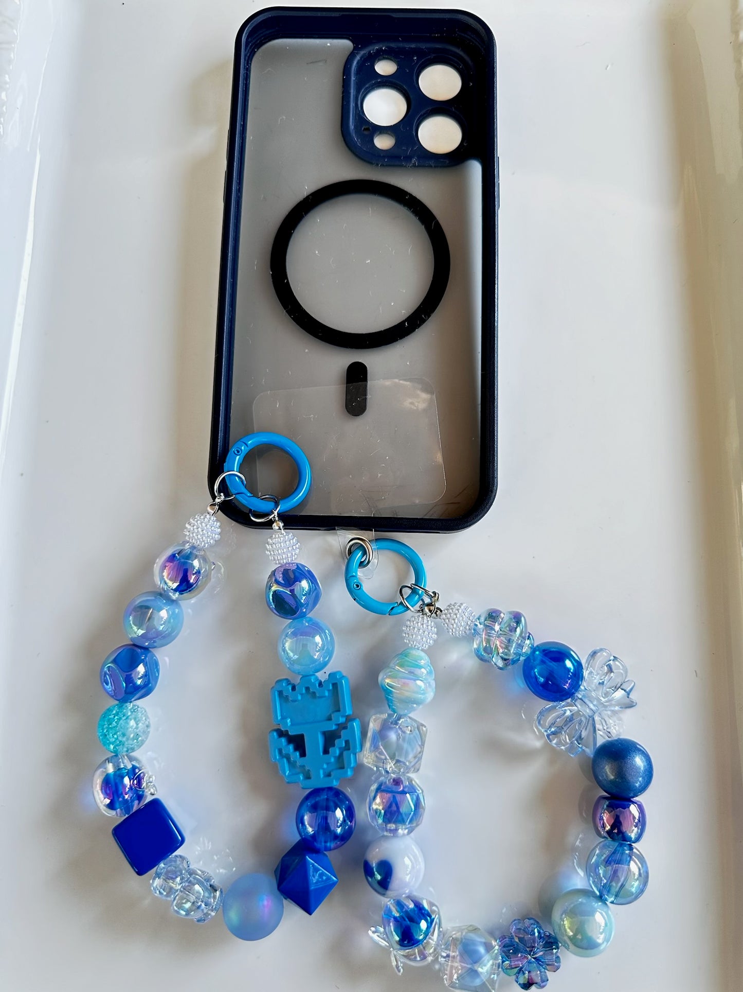 Sky Blues Phone Charm
