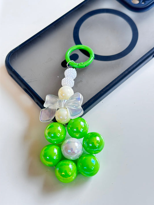 Flower Bow Phone Charm