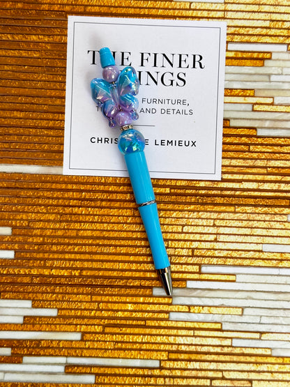 Flutter Basic Beaded Pens Collection